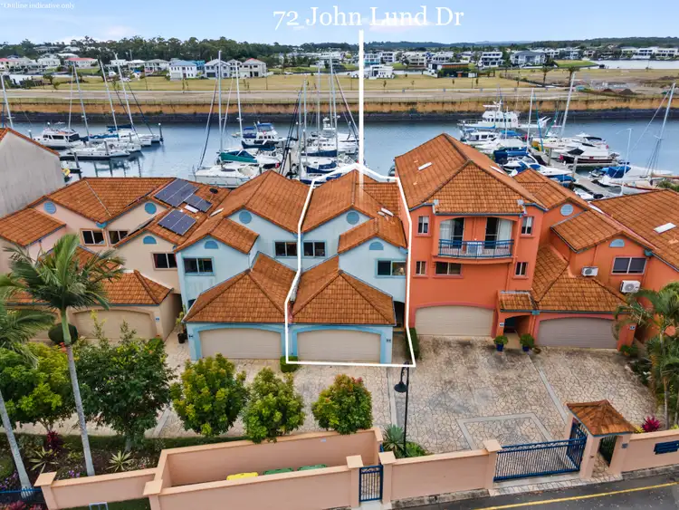 Second view of Homely townhouse listing, 72 John Lund Drive, Hope Island QLD 4212