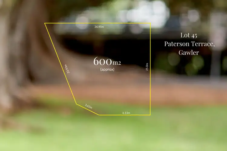 LOT 45, Paterson Paterson Terrace, Gawler SA 5118