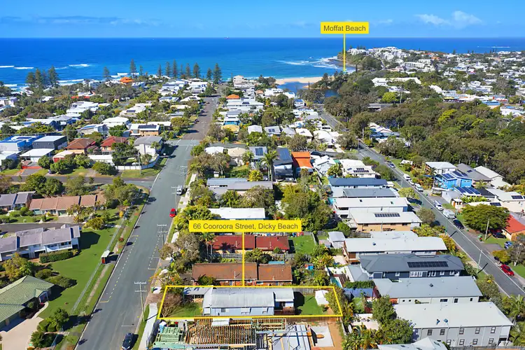 Second view of Homely house listing, 66 Cooroora Street, Dicky Beach QLD 4551