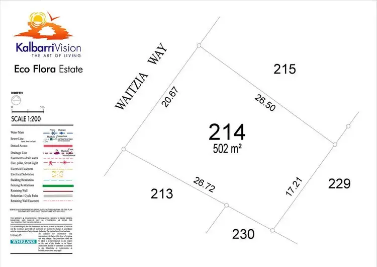 Sixth view of Homely land listing, LOT 214, 22 Waitzia Way, Kalbarri WA 6536