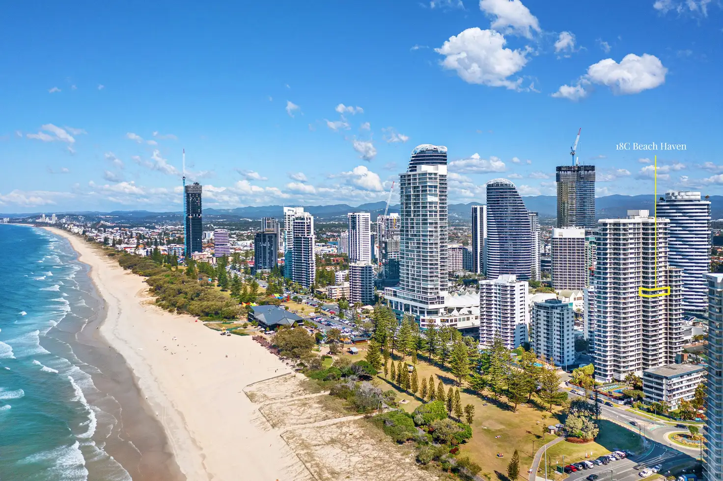 Main view of Homely unit listing, 18C 'Beach Haven' 1 Albert Avenue, Broadbeach QLD 4218