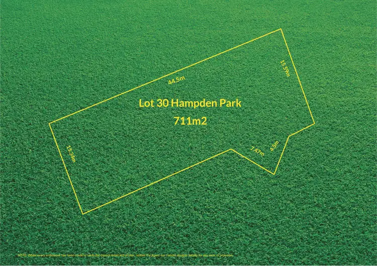 Lot 30 Hampden Park, Strathalbyn SA 5255