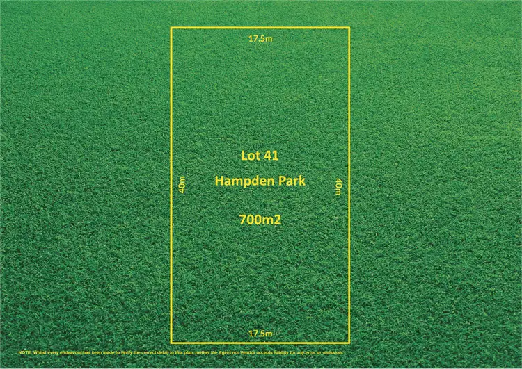 Main view of Homely land listing, Lot 41 Hampden Park, Strathalbyn SA 5255