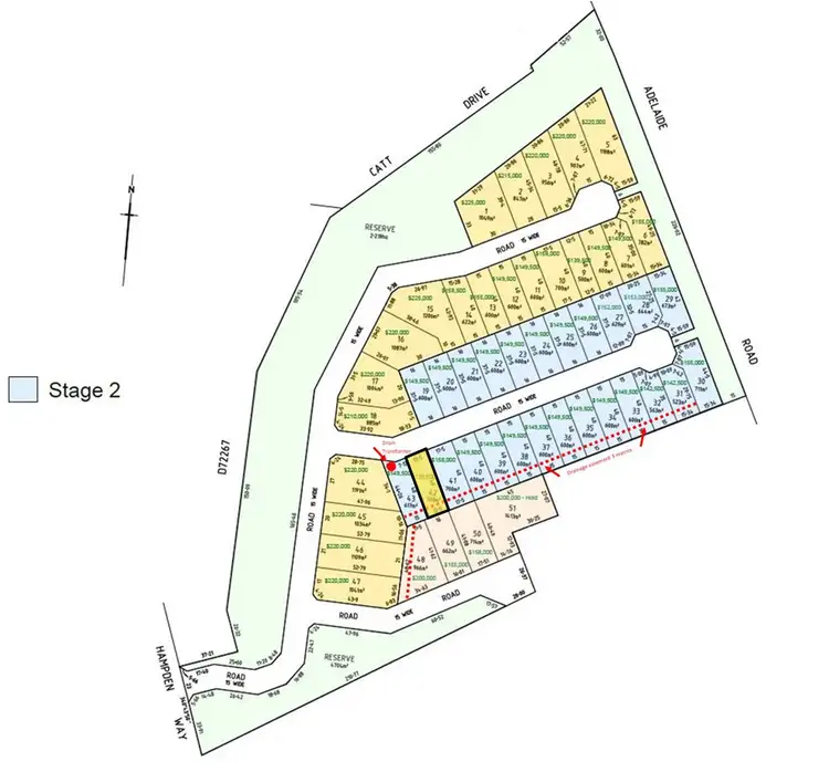 Second view of Homely land listing, Lot 42 Hampden Park, Strathalbyn SA 5255