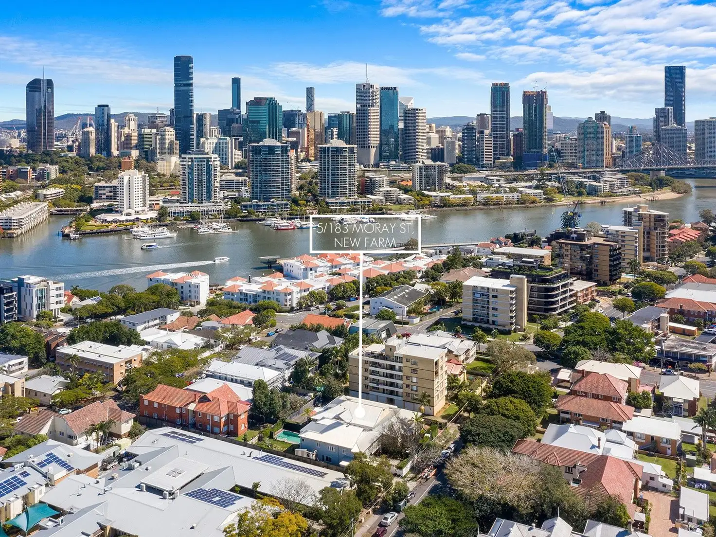 Main view of Homely apartment listing, 5/183 Moray Street, New Farm QLD 4005
