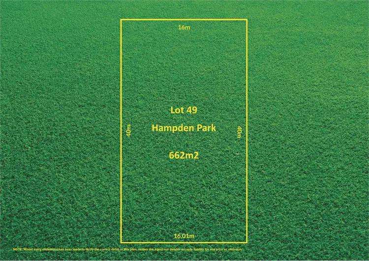 Main view of Homely land listing, Lot 49 Hampden Park, Strathalbyn SA 5255