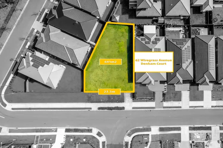Main view of Homely land listing, 62 Wiregrass Avenue, Denham Court NSW 2565