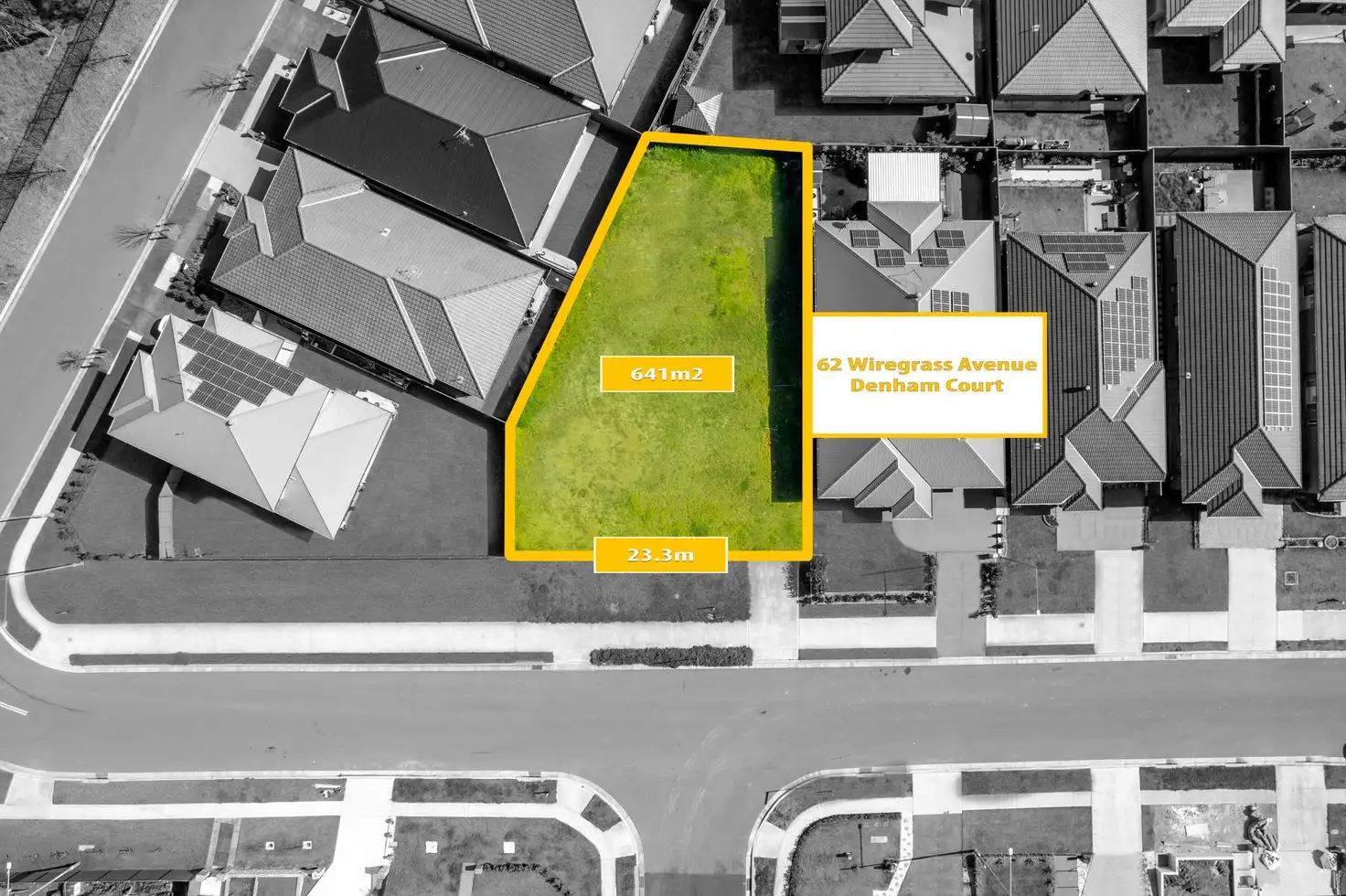 Main view of Homely land listing, 62 Wiregrass Avenue, Denham Court NSW 2565