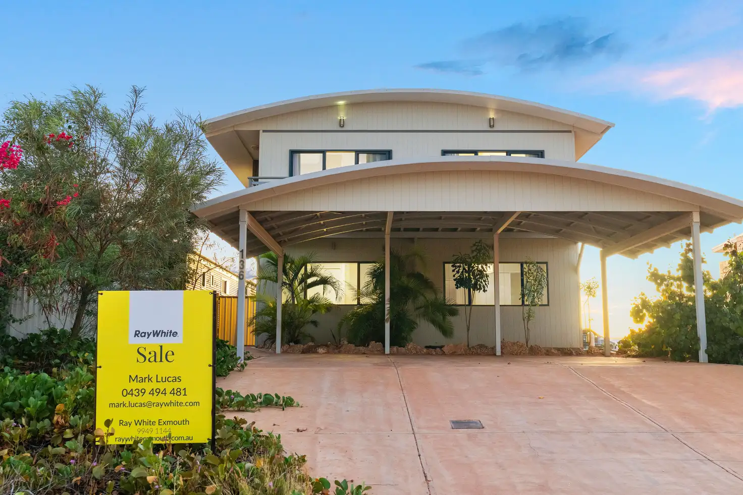 Main view of Homely house listing, 136 Madaffari Drive, Exmouth WA 6707