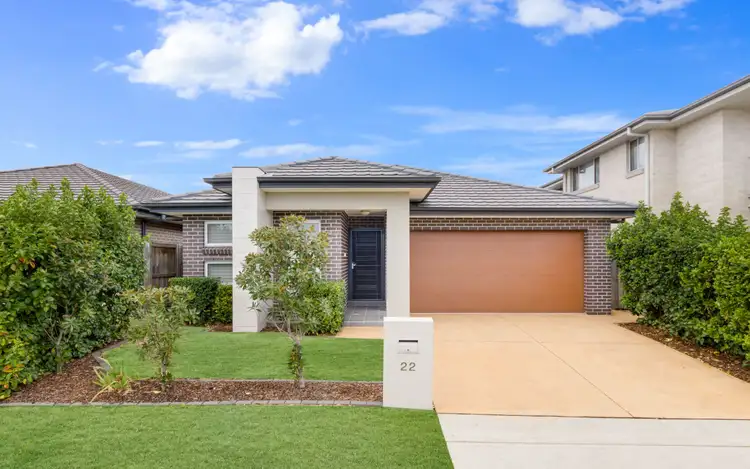 Main view of Homely house listing, 22 Tarrawarra Avenue, Gledswood Hills NSW 2557