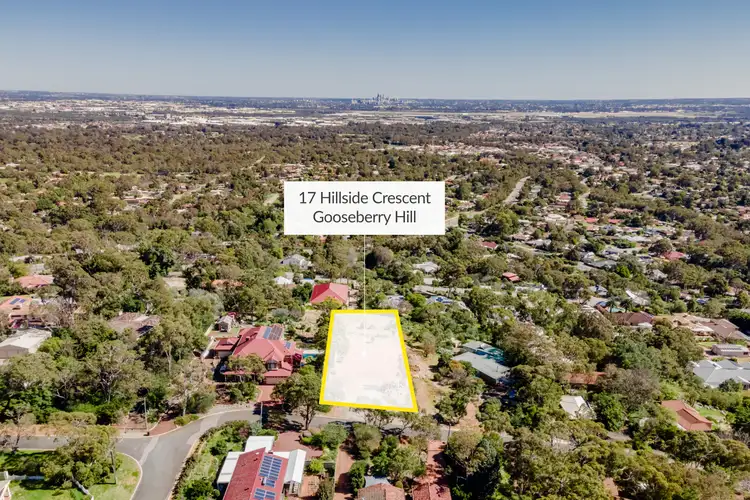 Fifth view of Homely land listing, 17 Hillside Crescent, Gooseberry Hill WA 6076