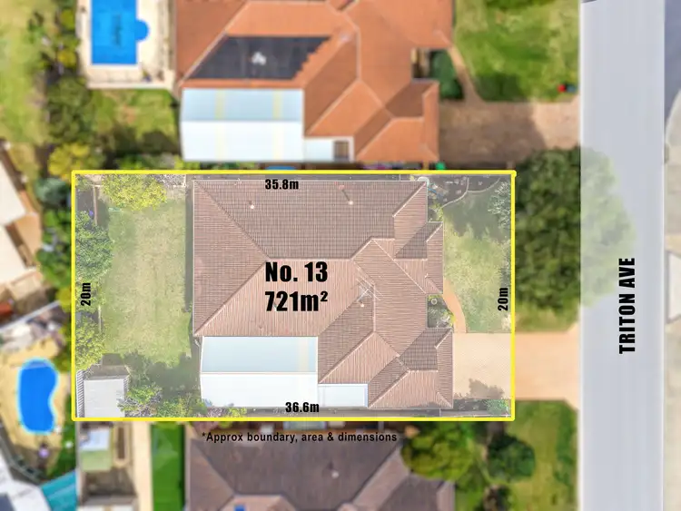 Second view of Homely house listing, 13 Triton Avenue, Waikiki WA 6169