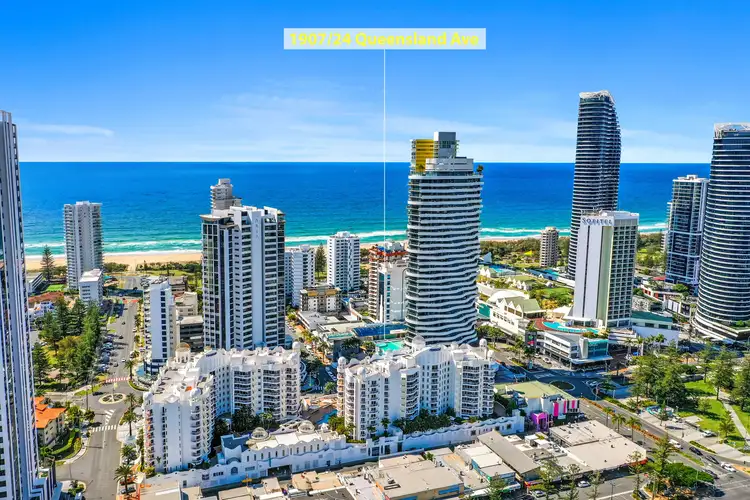 Main view of Homely apartment listing, 1907/24 Queensland Avenue, Broadbeach QLD 4218