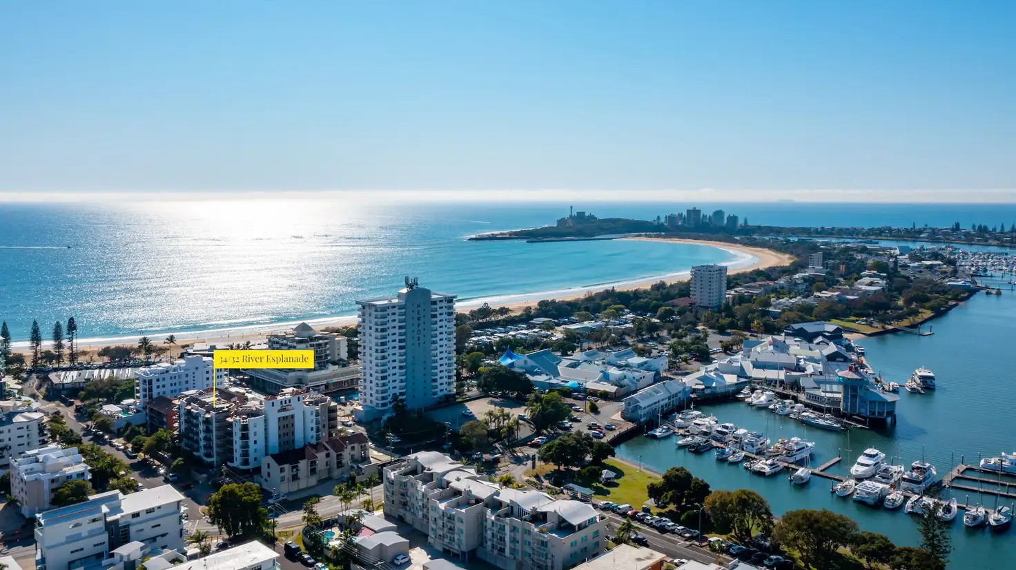 Main view of Homely unit listing, 34/32 River Esplanade, Mooloolaba QLD 4557