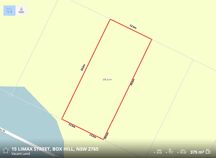 Second view of Homely land listing, 15 Limax Street, Box Hill NSW 2765