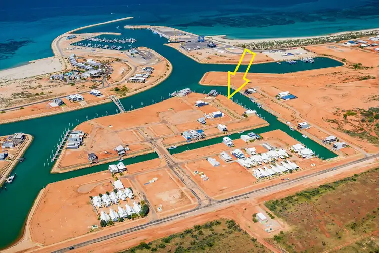 Second view of Homely land listing, 50 Bluefin Cove, Exmouth WA 6707