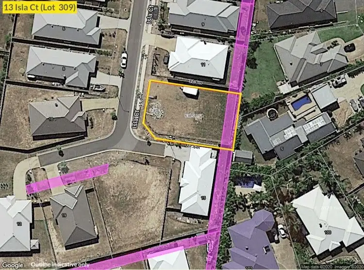 Second view of Homely land listing, 13 Isla Court, New Auckland QLD 4680