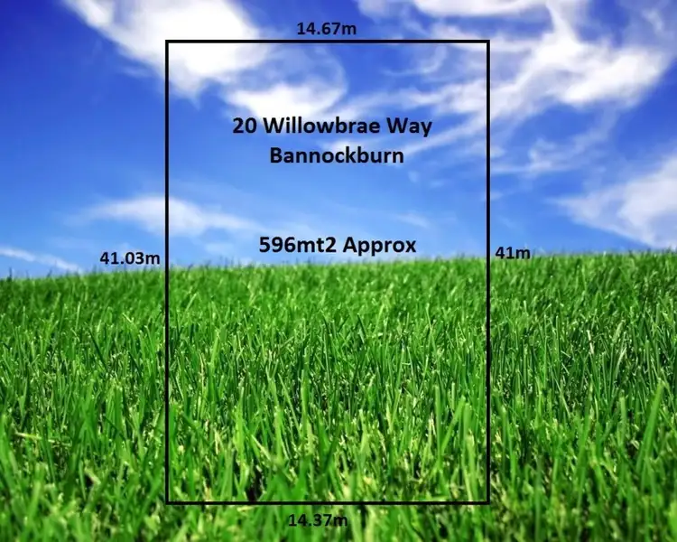 Main view of Homely land listing, 20 Willowbrae Way, Bannockburn VIC 3331