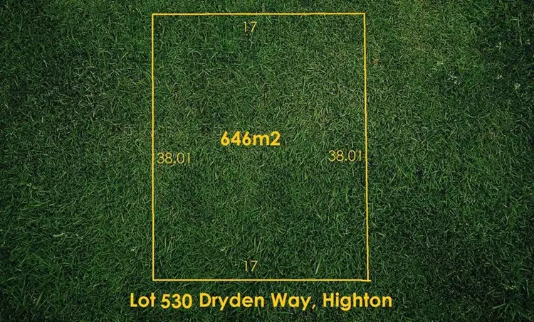 Lot 530 Dryden Way, Highton VIC 3216