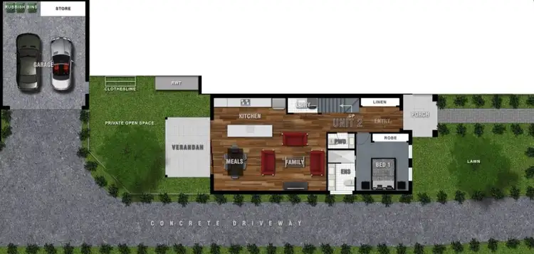 Sixth view of Homely townhouse listing, 2/28 Ross Street, Ferntree Gully VIC 3156