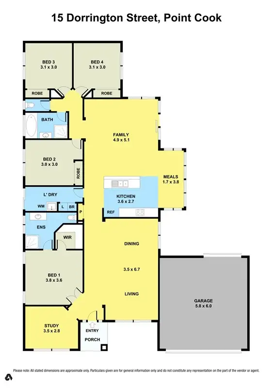 Second view of Homely house listing, 15 Dorrington Street, Point Cook VIC 3030