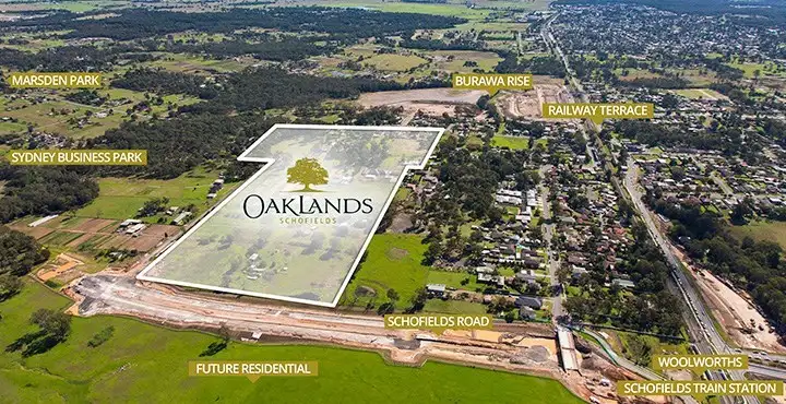 Third view of Homely land listing, lot 308 Oaklands Estate, Schofields NSW 2762