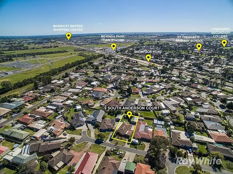 Second view of Homely house listing, 9 South Anderson Court, Cranbourne VIC 3977