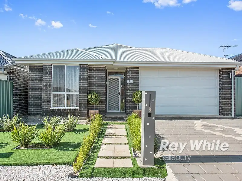 Main view of Homely house listing, 3 Royal Palm Drive, Parafield Gardens SA 5107