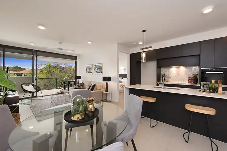 Second view of Homely apartment listing, 21/66 Allen Street, Hamilton QLD 4007