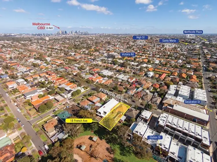 Second view of Homely house listing, 18 French Avenue, Northcote VIC 3070