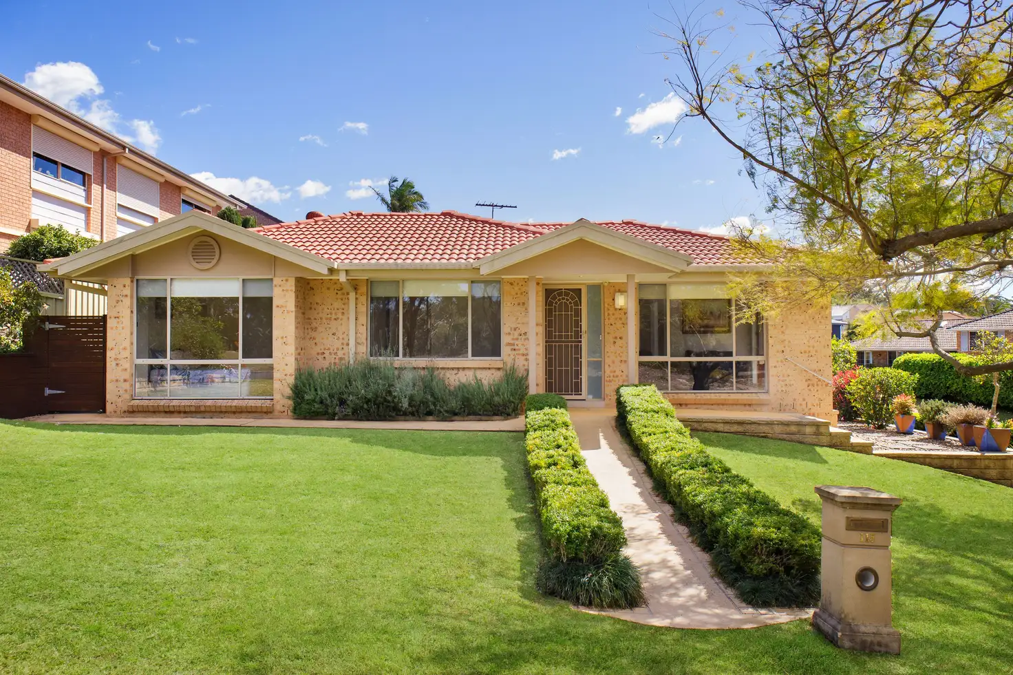 Main view of Homely semi-detached listing, 115 David Road, Barden Ridge NSW 2234