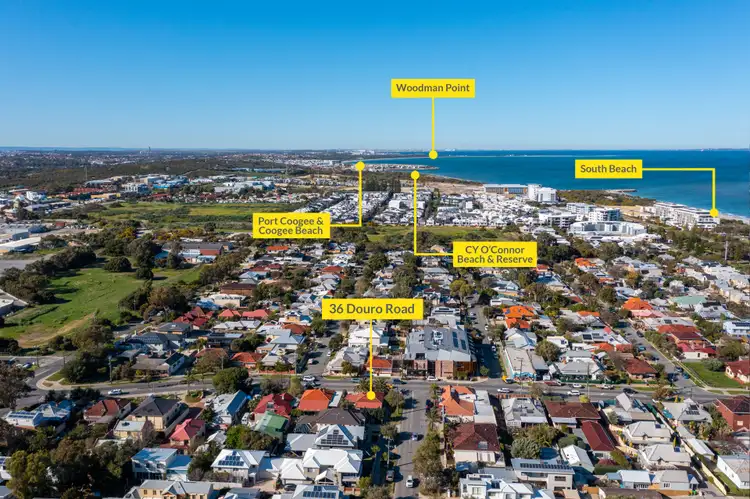 Second view of Homely house listing, 36 Douro Road, South Fremantle WA 6162
