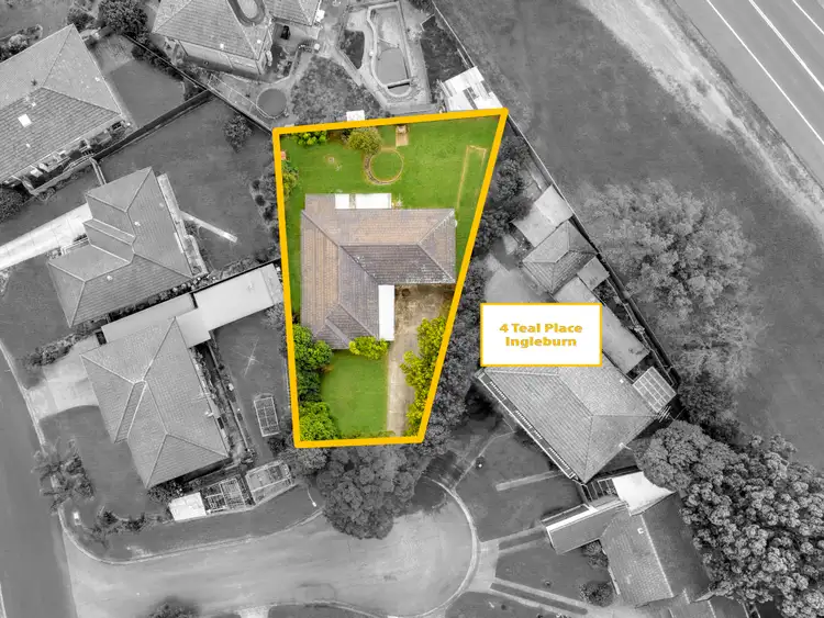 Main view of Homely house listing, 4 Teal Place, Ingleburn NSW 2565