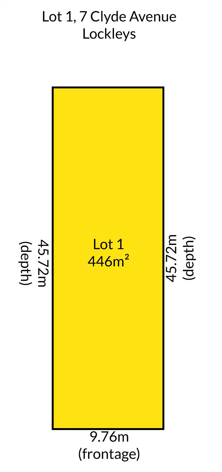 Main view of Homely land listing, LOT Lot 1, 7 Clyde Avenue, Lockleys SA 5032