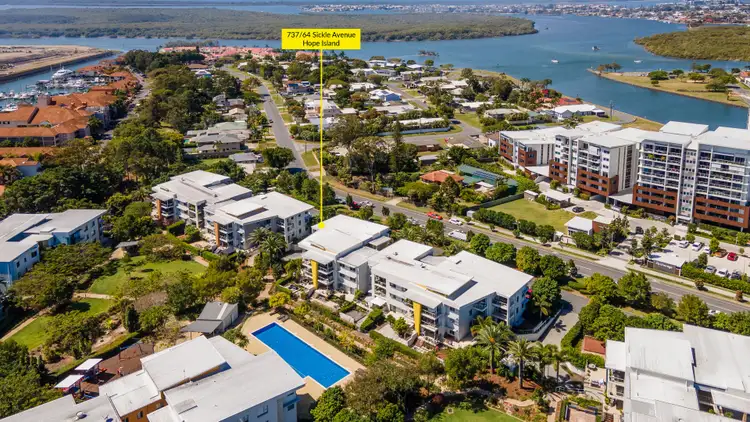 Second view of Homely apartment listing, 737/64-66 Sickle Avenue, Hope Island QLD 4212