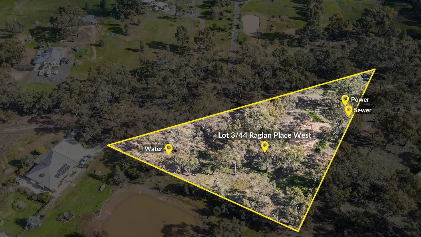 Main view of Homely land listing, LOT 3, 44 Raglan Place West, Axedale VIC 3551