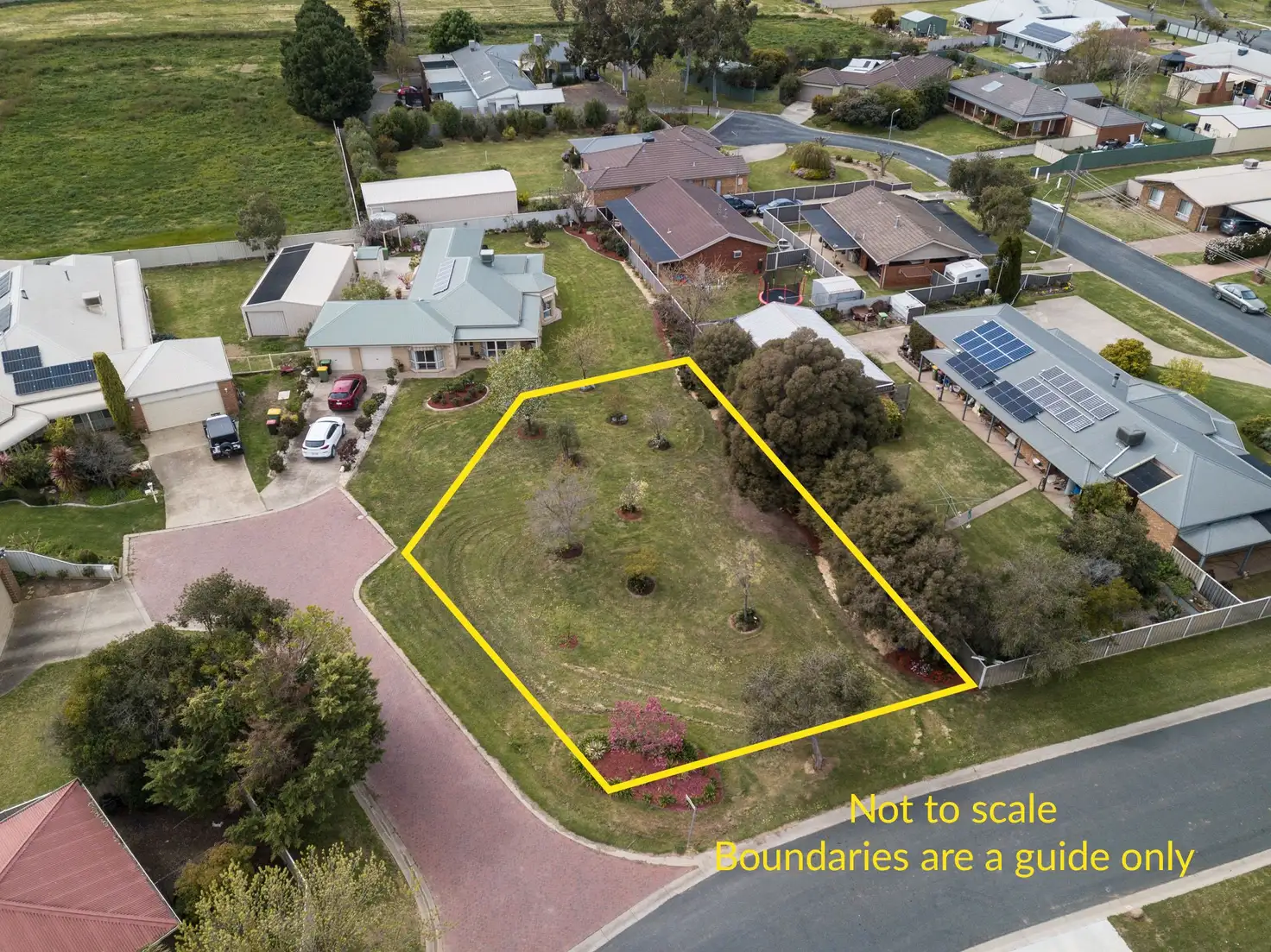 Main view of Homely land listing, 18 Hobbs Court, Tongala VIC 3621