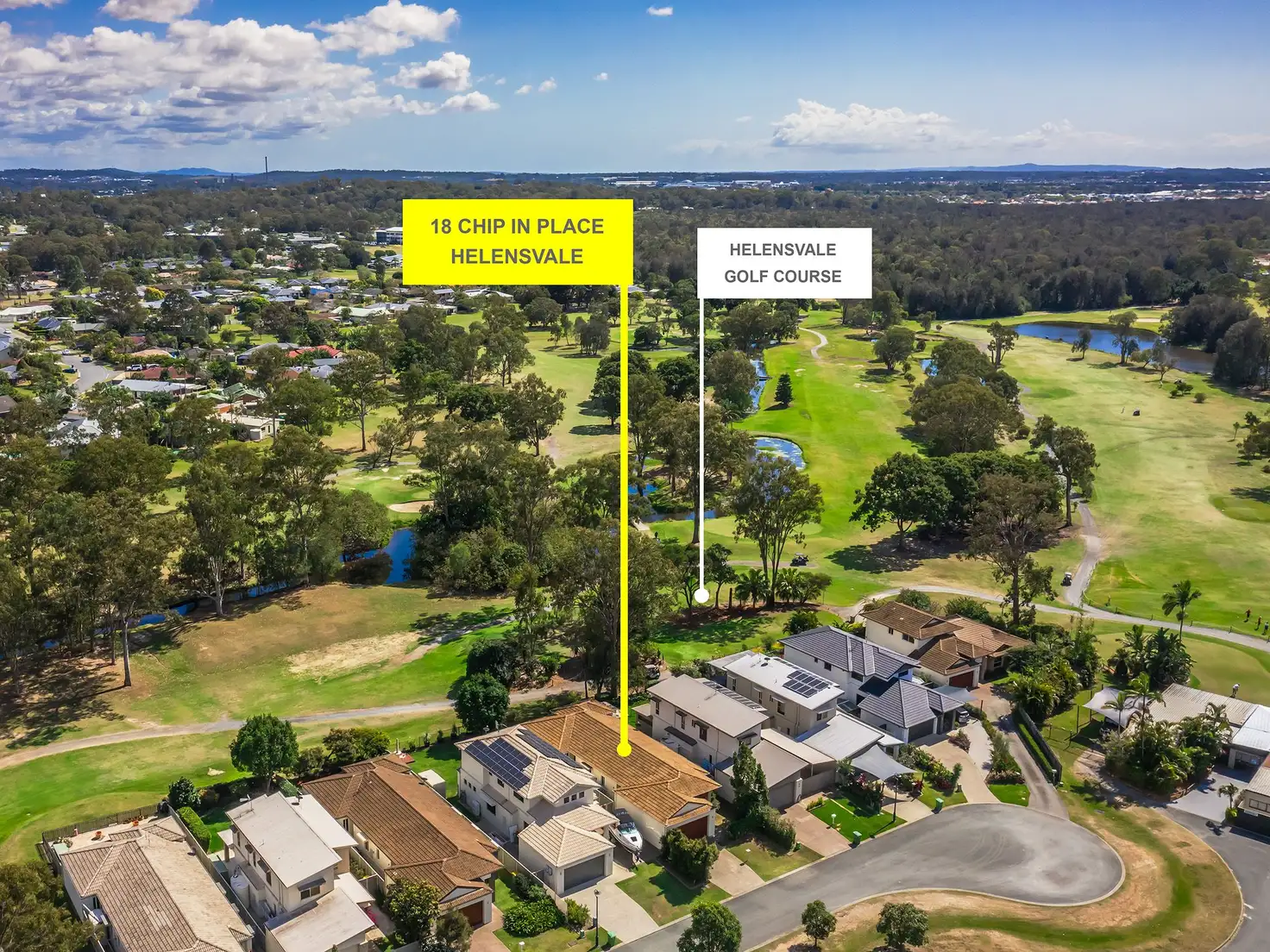 Main view of Homely house listing, 18 Chip In Place, Helensvale QLD 4212