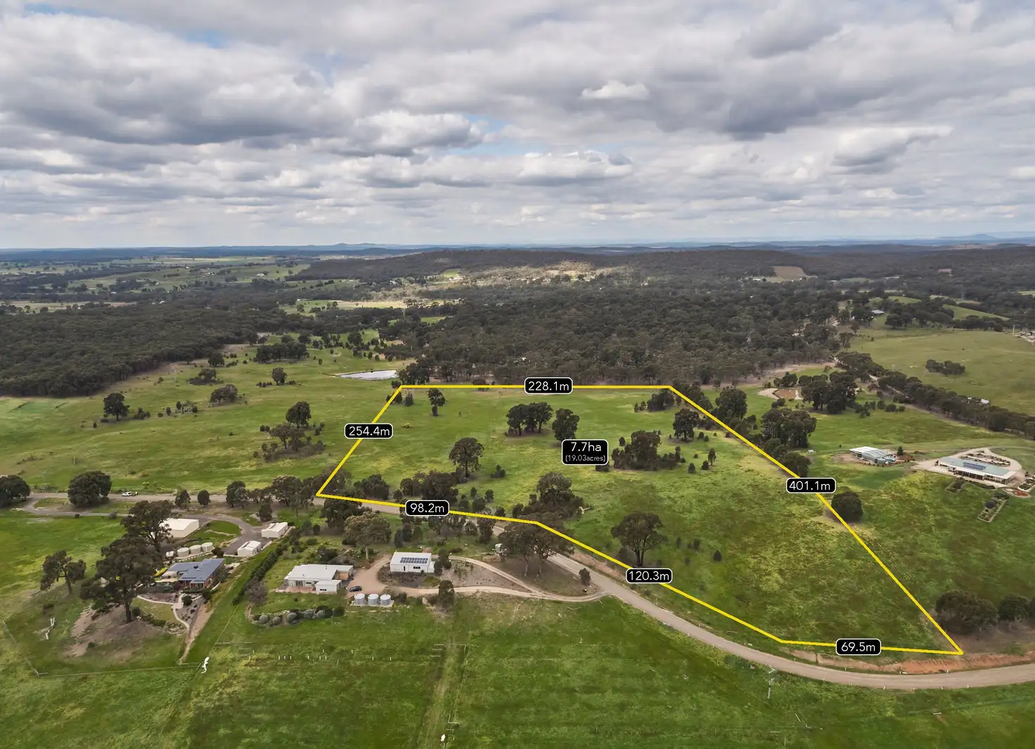 Main view of Homely land listing, Lot 15 McLennan Lane, Heathcote VIC 3523