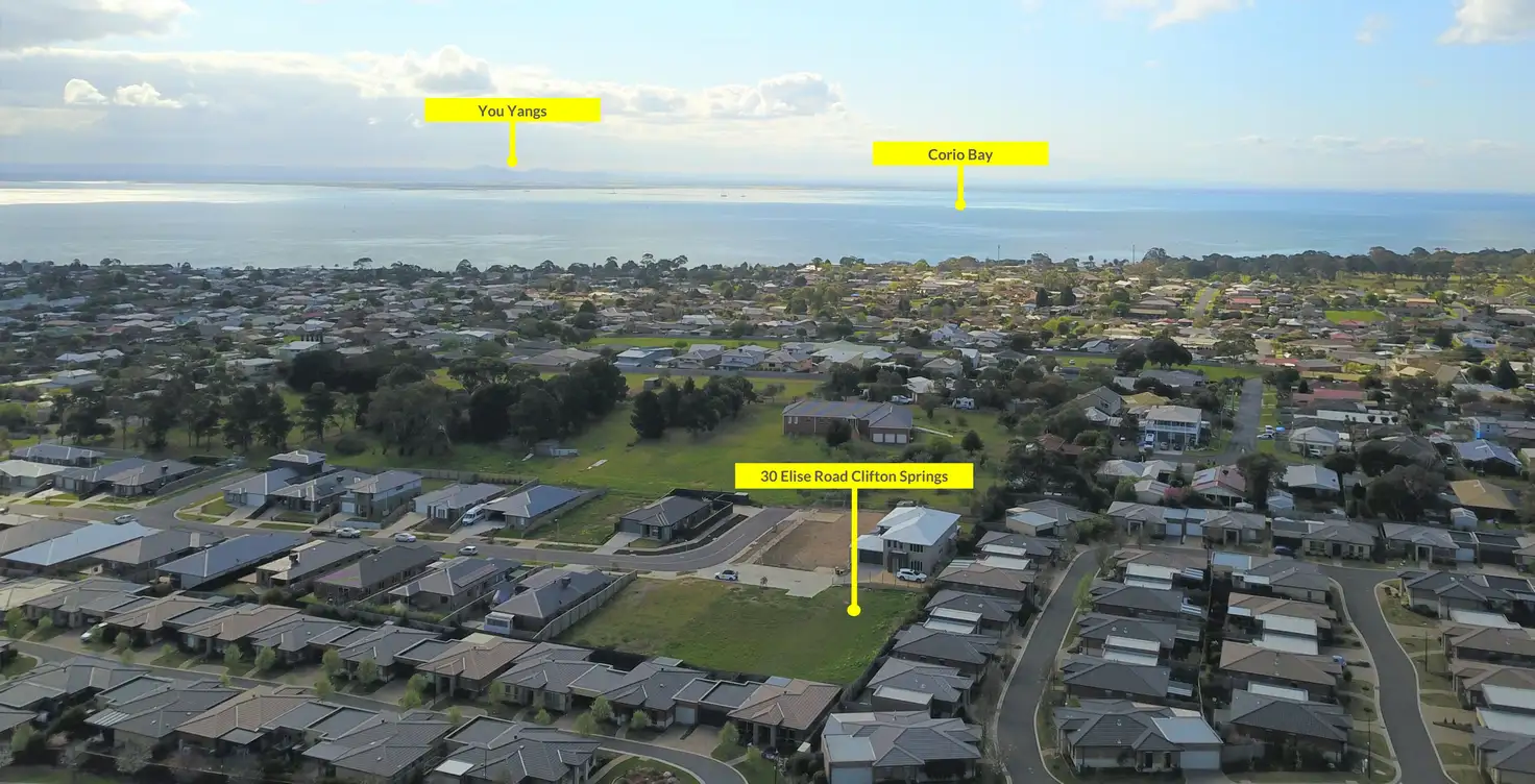 Main view of Homely land listing, 30 Elise Road, Clifton Springs VIC 3222