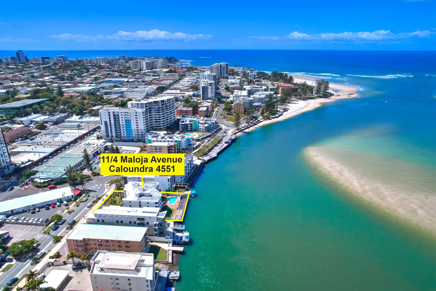 Main view of Homely unit listing, Unit 11/4 Maloja Avenue, Caloundra QLD 4551