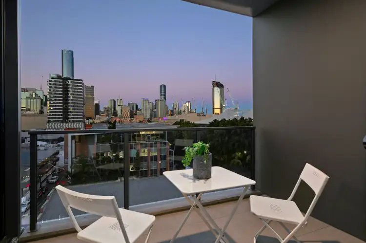 Third view of Homely apartment listing, 702/111 Melbourne Street, South Brisbane QLD 4101