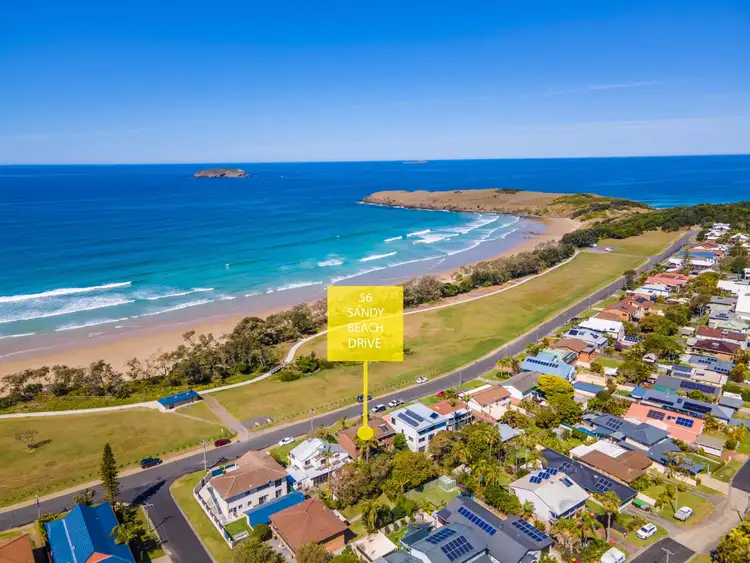 Main view of Homely house listing, 56 Sandys Beach Drive, Sandy Beach NSW 2456