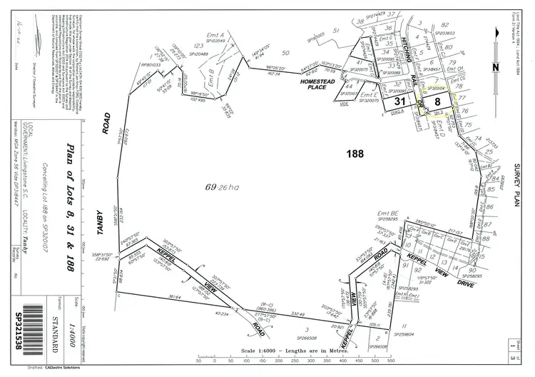 Third view of Homely land listing, LOT 8, 33 Hitching Rail Drive (Also known as Lot 8), Tanby QLD 4703