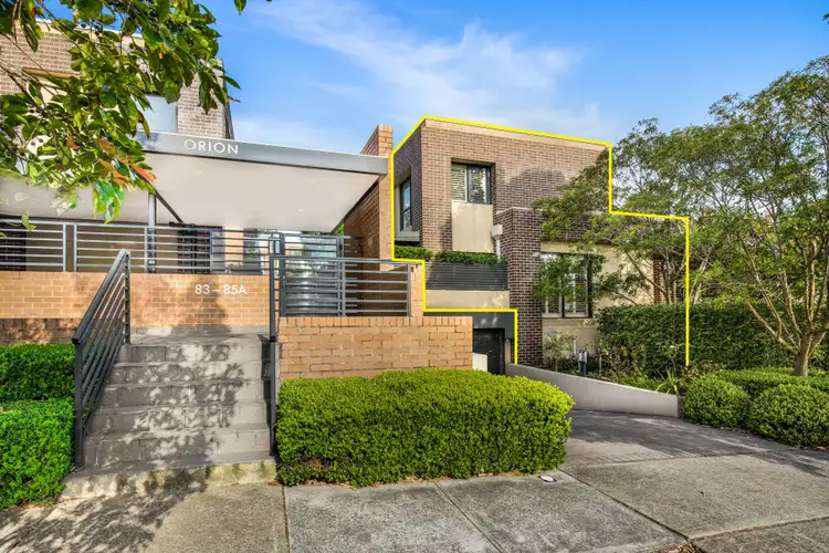 Main view of Homely townhouse listing, 1/83-85a Pittwater Road, Hunters Hill NSW 2110