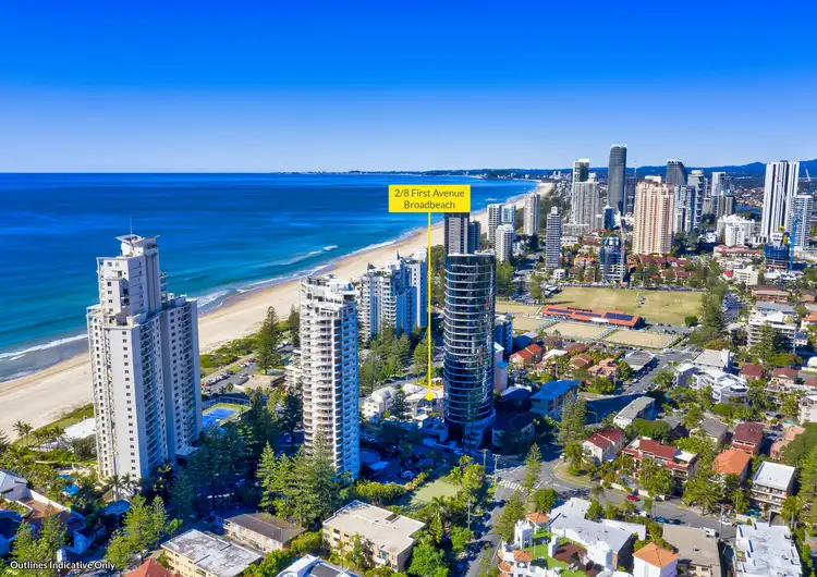 Fifth view of Homely house listing, 2/8 First Avenue, Broadbeach QLD 4218