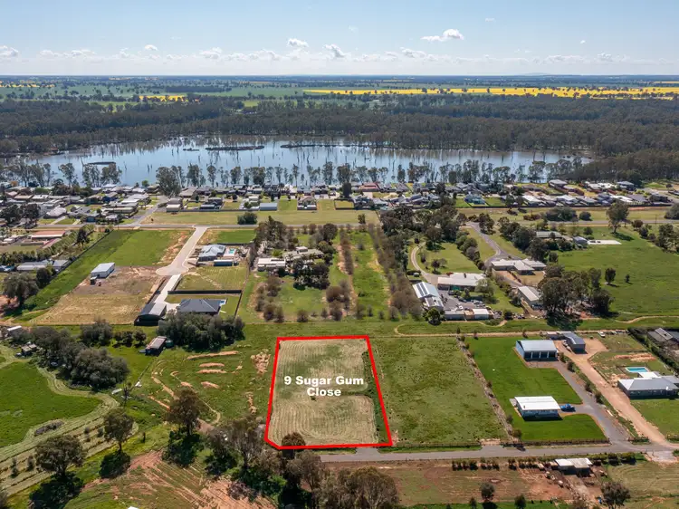 Main view of Homely land listing, 9 Sugar Gum Close, Bundalong VIC 3730