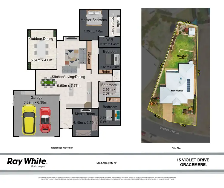 Second view of Homely house listing, 15 Violet Drive, Gracemere QLD 4702