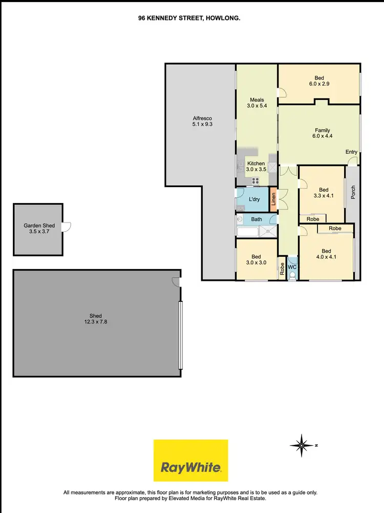Fifth view of Homely house listing, 96 Kennedy Street, Howlong NSW 2643