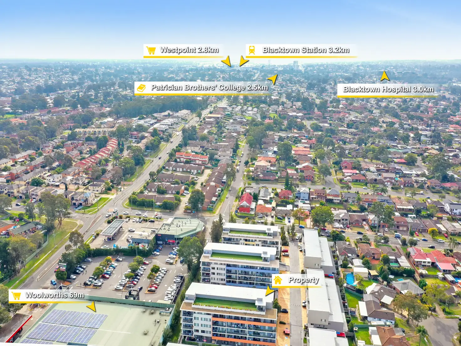 Main view of Homely apartment listing, 402/8B Myrtle Street, Prospect NSW 2148